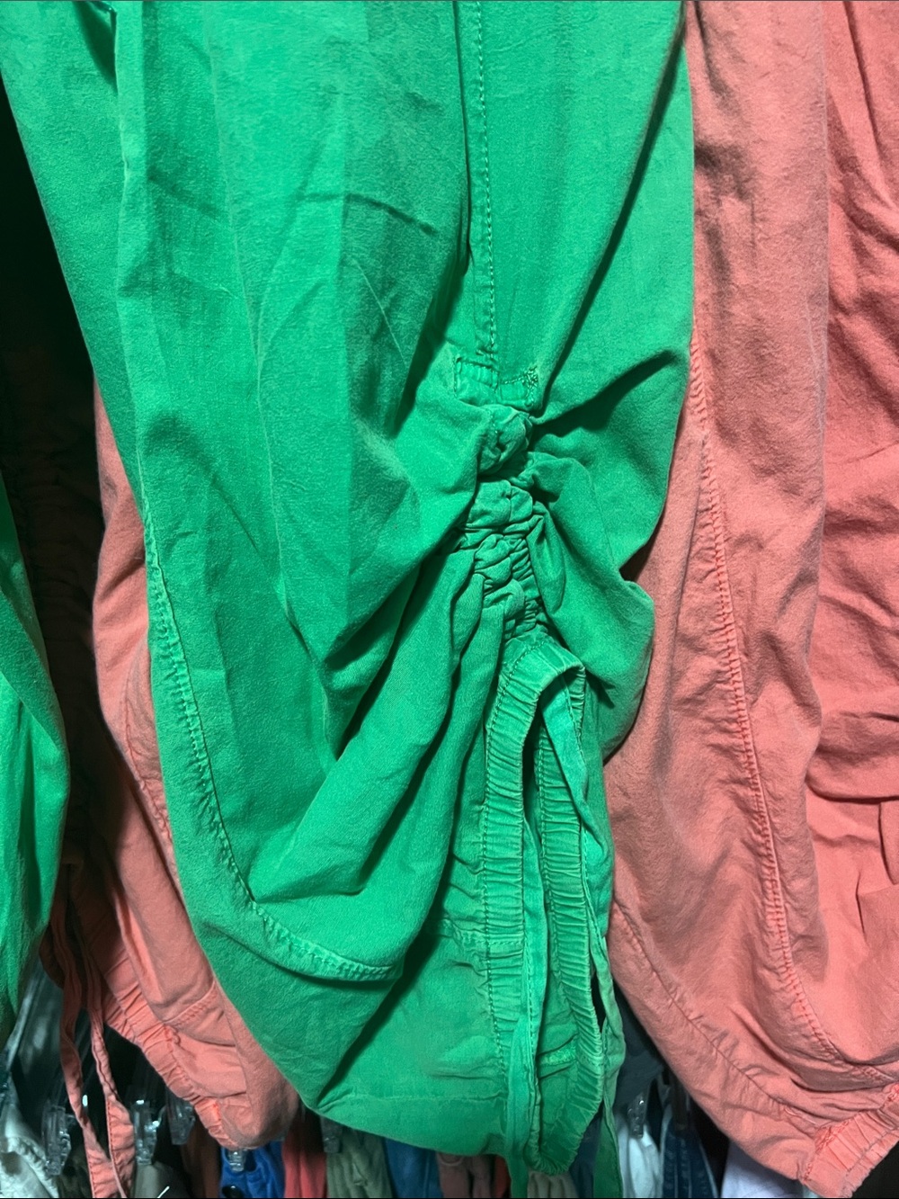 Free People: Hadley Poplin Pants|Tree Leaf/NWT - Picture 5 of 10